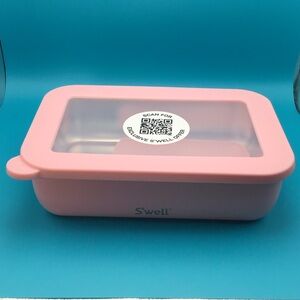 S’well Bento Box in Pink Peony New In Plastic, 60 oz